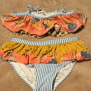 Matilda Jane girls size 8 bikini bathing suit